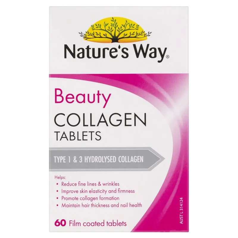 Nature's way beauty collagen 60 tabs