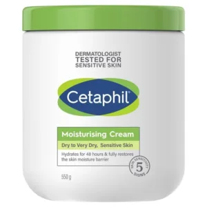 Cetaphil moisturising cream 550g