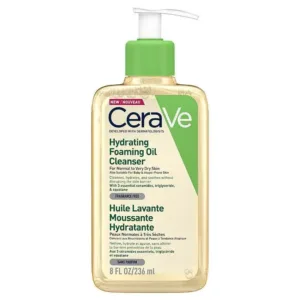 Cerave hydrating foaming oil cleanser