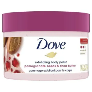 Dove body polish pomegranate
