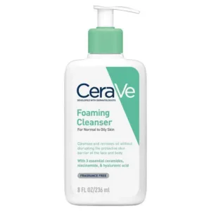CeraVe foaming cleanser