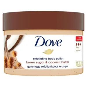 DOVE exfoliating body polish brown sugar